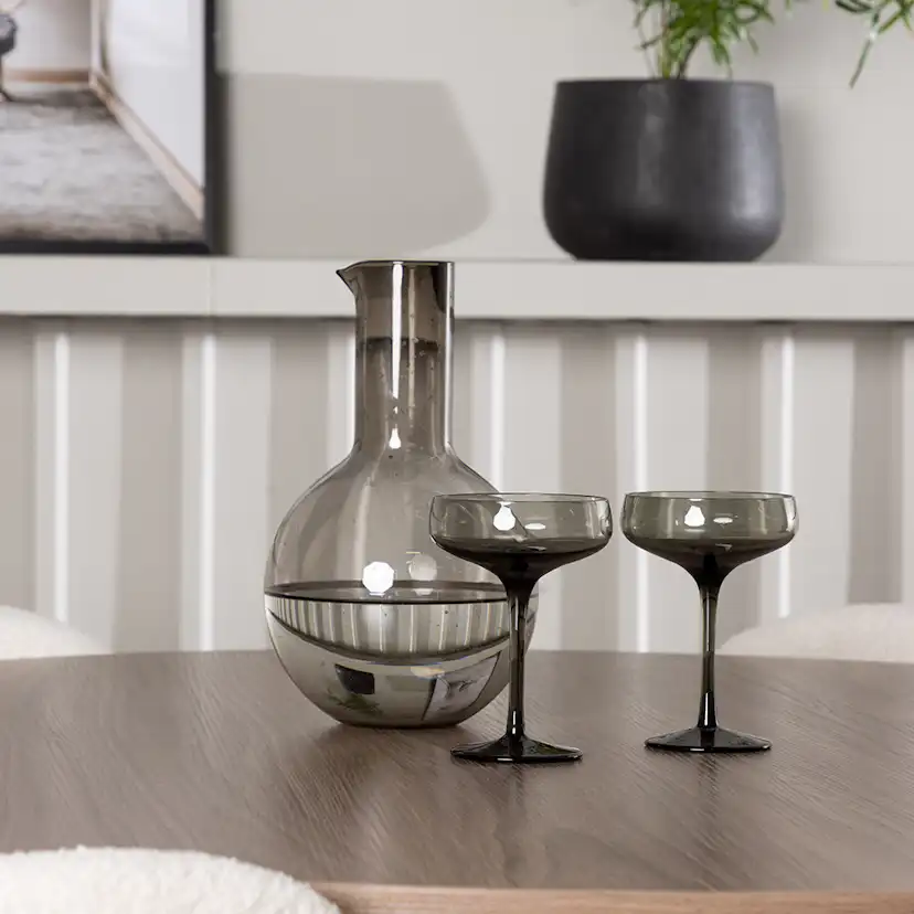 Matgrupp Venture Home Durango Ø120 cm med 4 st Edina stolar