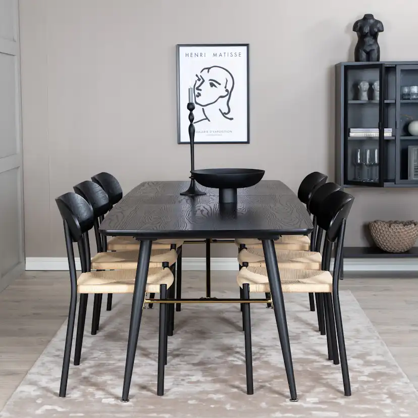 Matgrupp Venture Home Gold med 6st Polly Stolar