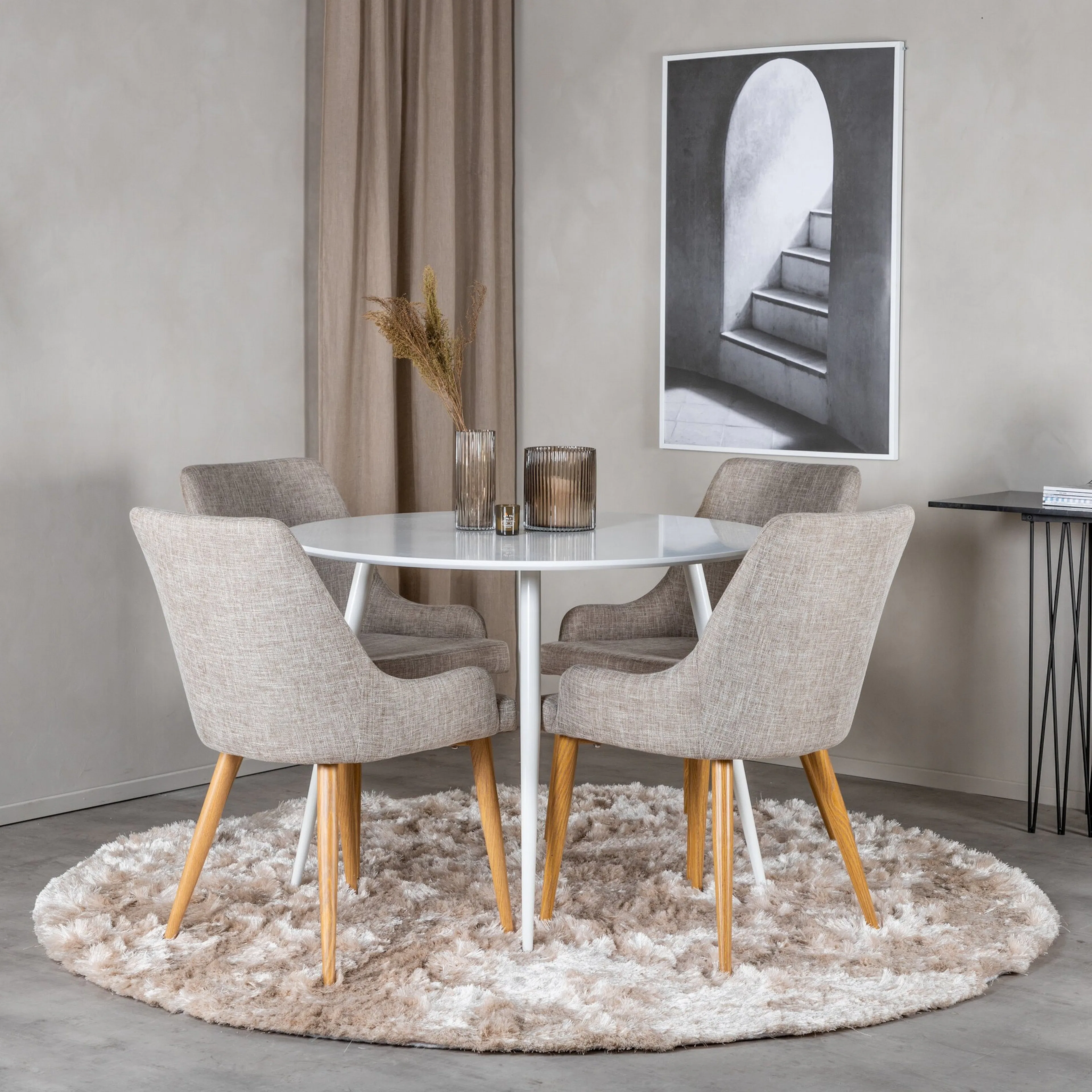 Matgrupp Venture Home Plaza med 4st Stolar