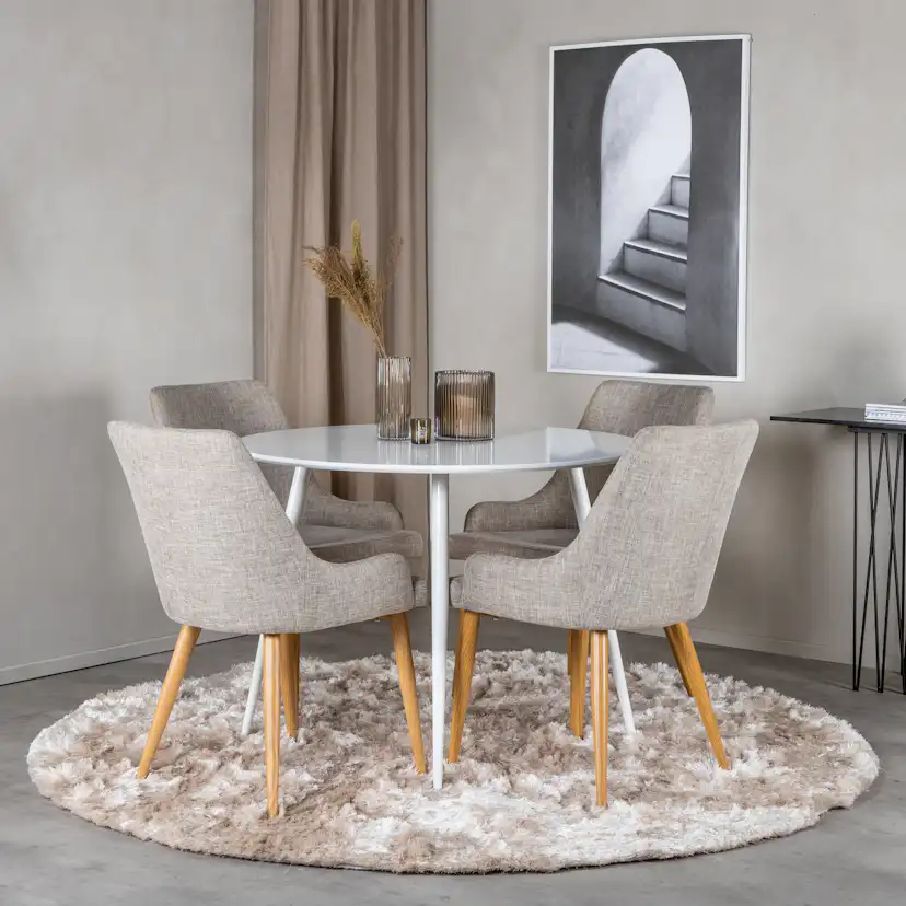 Matgrupp Venture Home Plaza med 4st Stolar