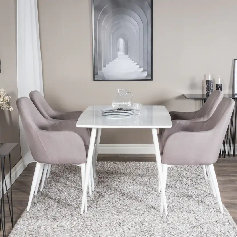 Matgrupp Venture Home Polar med 4st Comfort Stolar