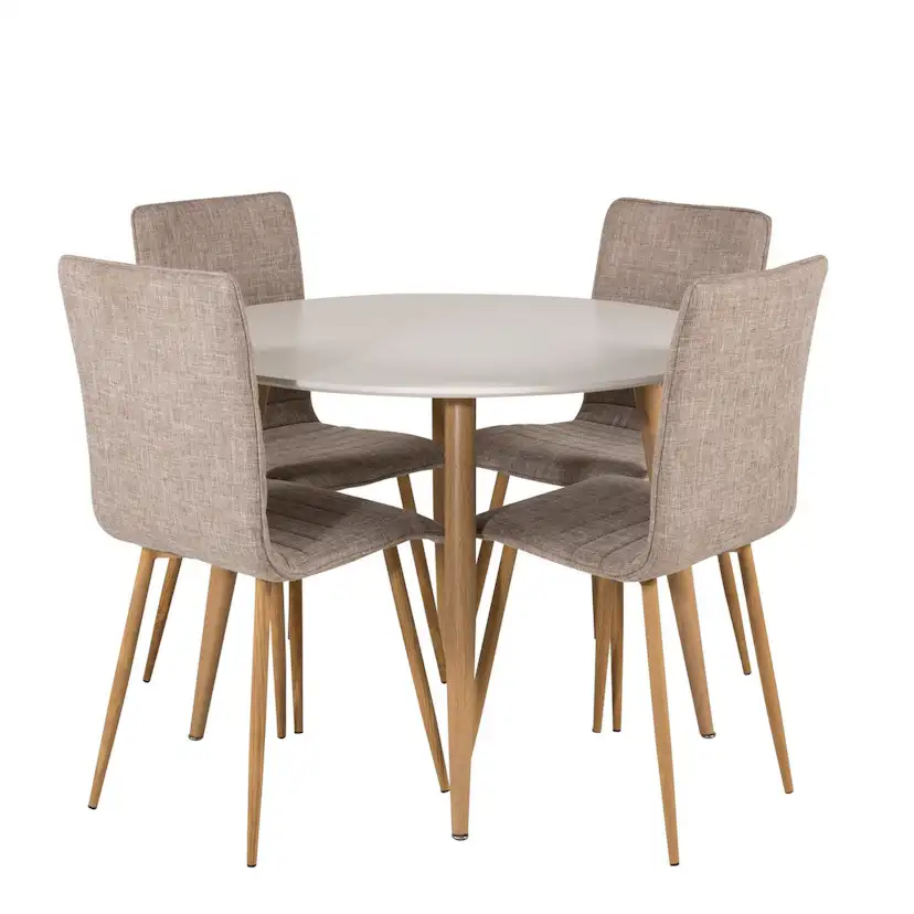 Matgrupp Venture Home Plaza med 4st Windu Stolar