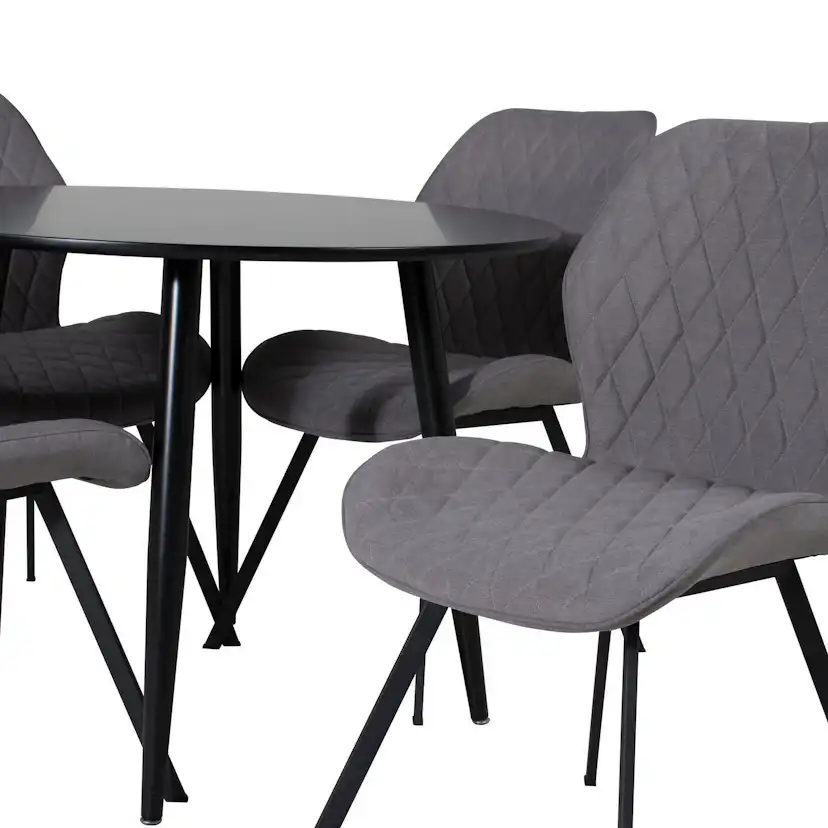 Matgrupp Venture Home Plaza med 4st Gemma Stolar