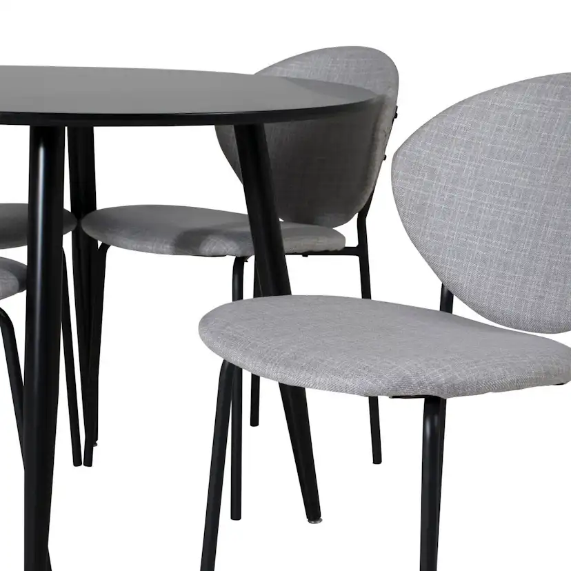 Matgrupp Venture Home Plaza med 4st Vault Stolar