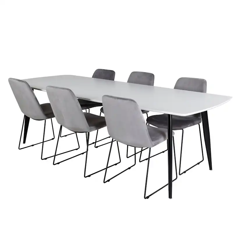 Matgrupp Venture Home Polar med 6st Muce Stolar