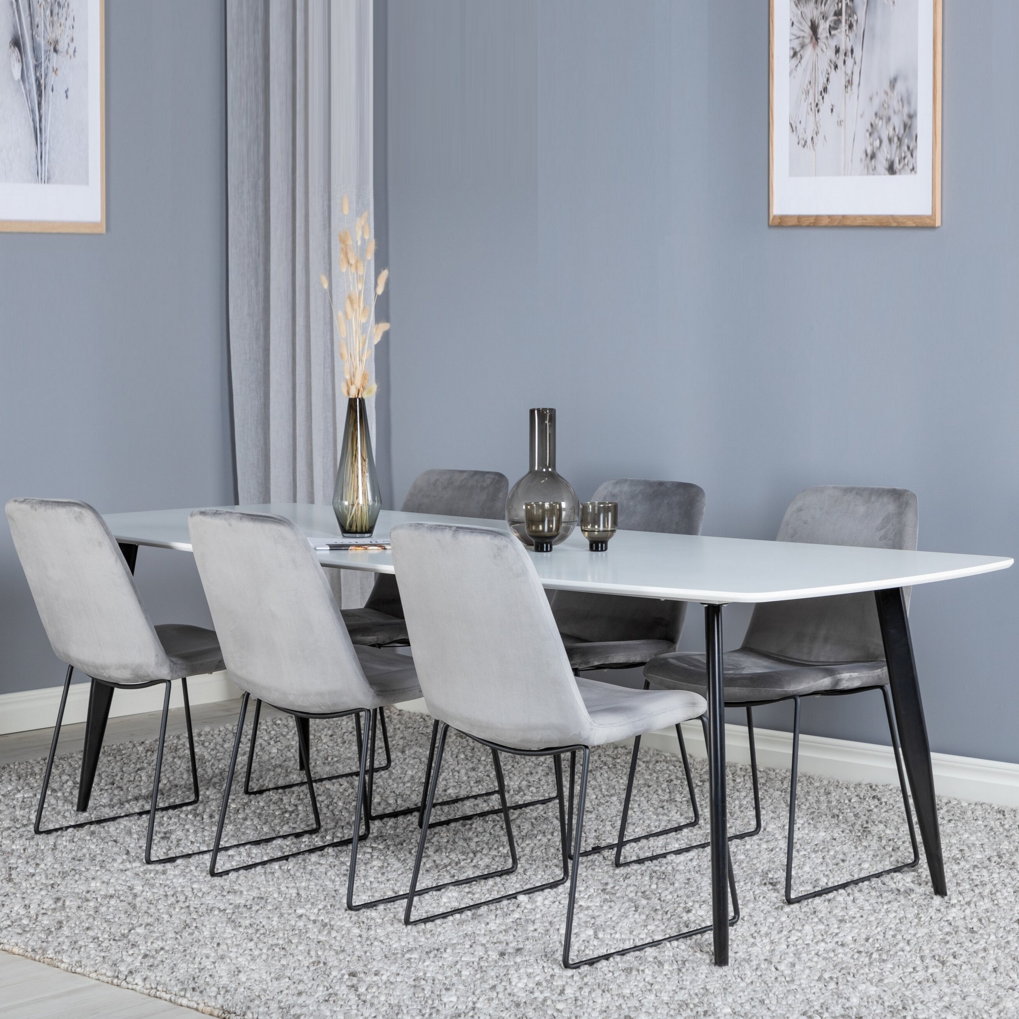 Matgrupp Venture Home Polar med 6st Muce Stolar