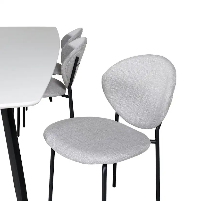 Matgrupp Venture Home Polar med 6st Vault Stolar