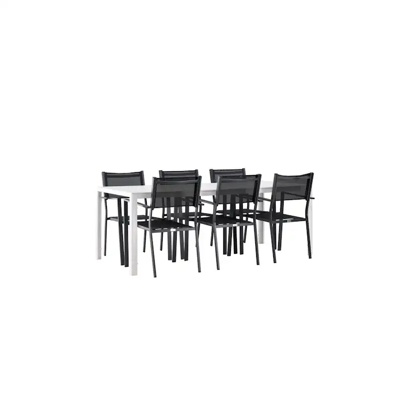 Trädgårdsgrupp Venture Home Break med 6 Copacabana Stolar