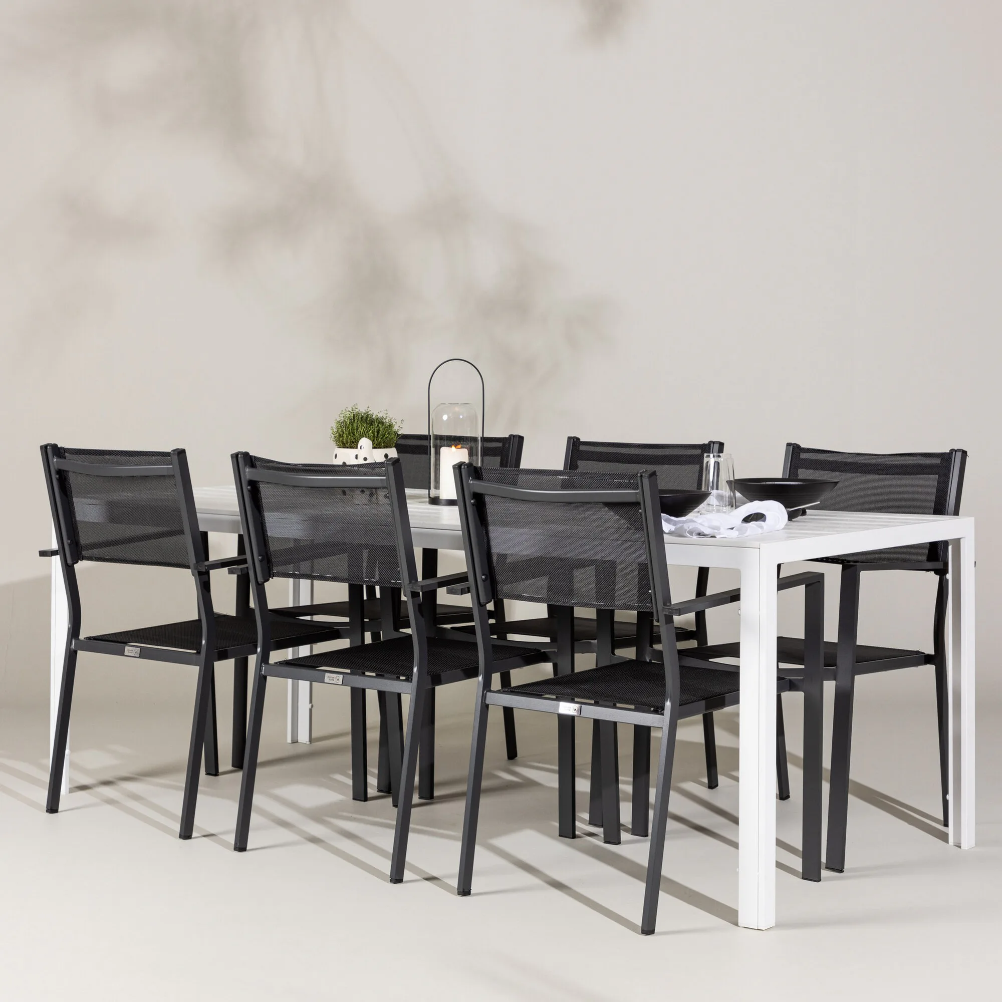 Trädgårdsgrupp Venture Home Break med 6 Copacabana Stolar