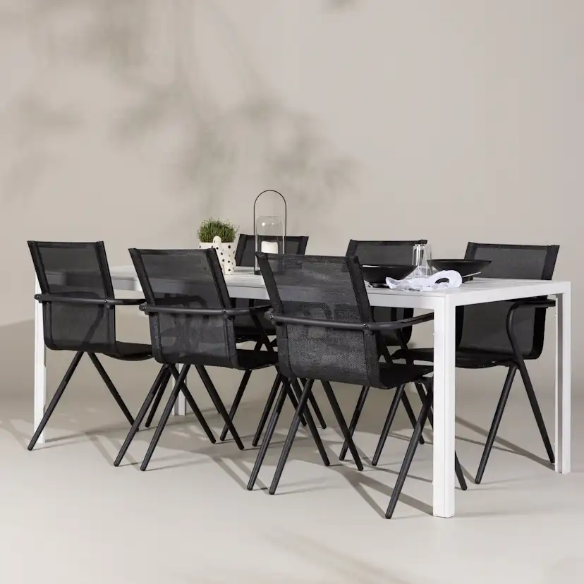 Trädgårdsgrupp Venture Home Break med 6 Alina Stolar