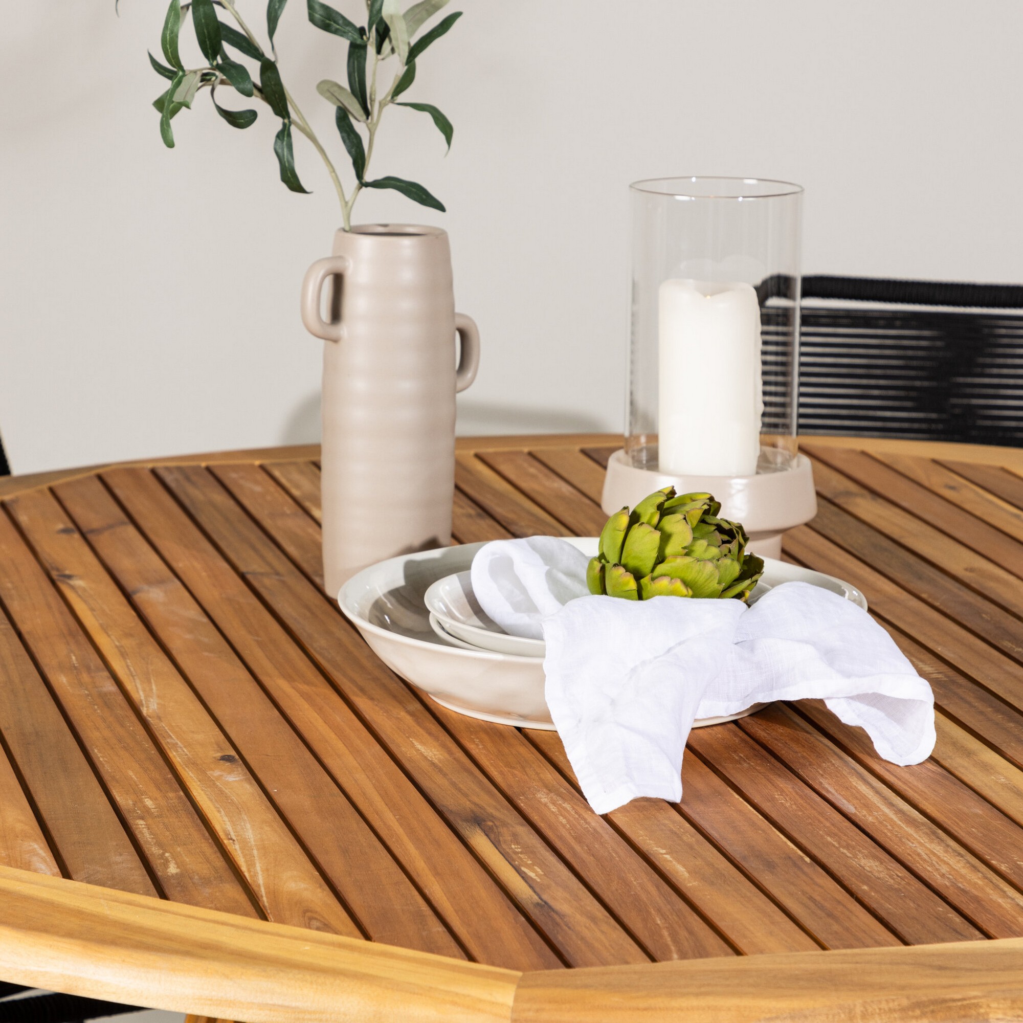 Trädgårdsgrupp Venture Home Tucumán med 6 Lindos Trädgårdsstolar