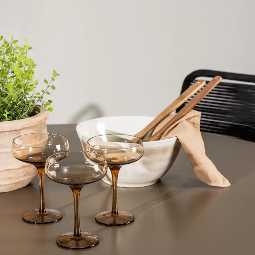 Trädgårdsgrupp Venture Home Santa Fe med 4 Lindos Trädgårdsstolar