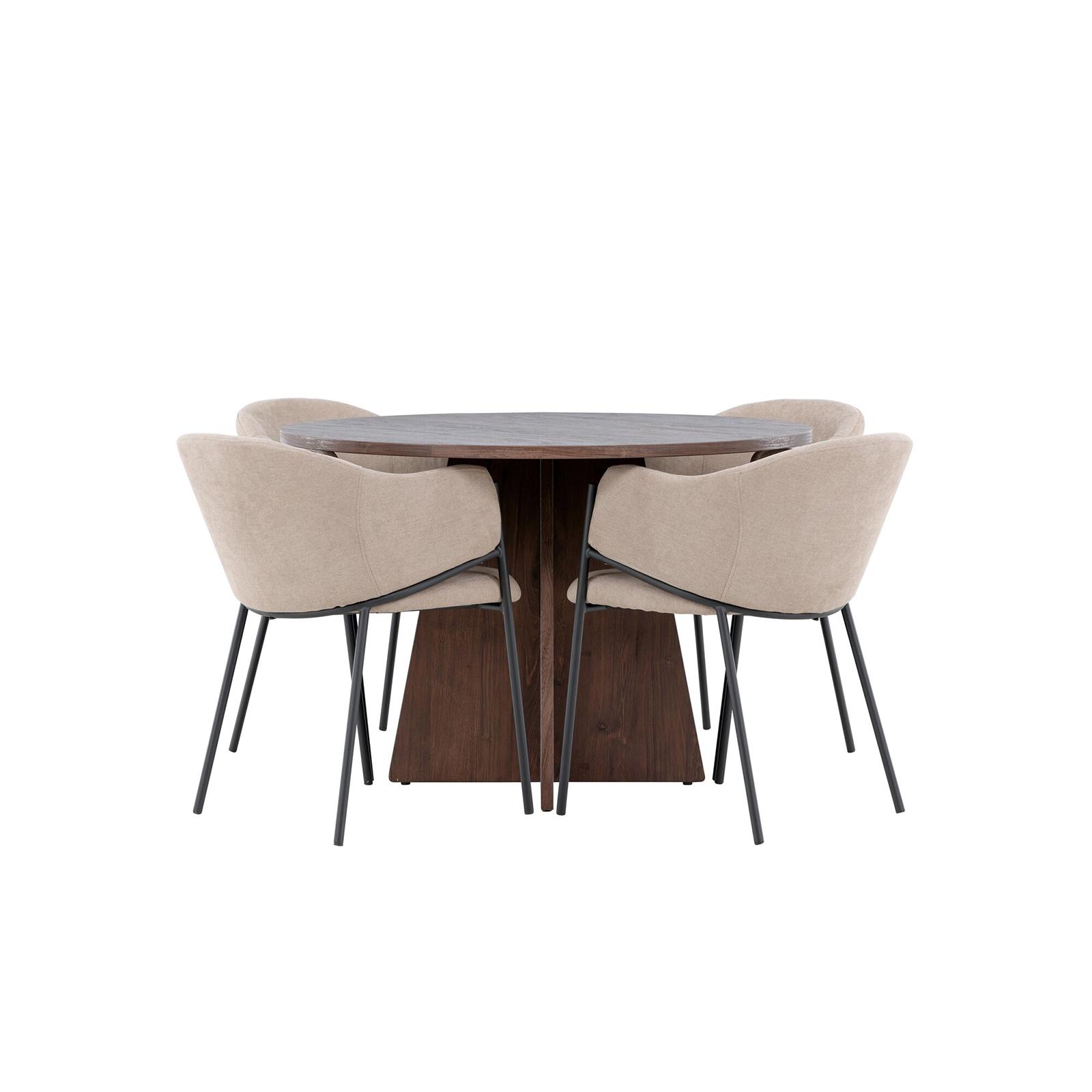 Matgrupp Venture Home Bootcut Ø110 med 4 st Evelina Stolar