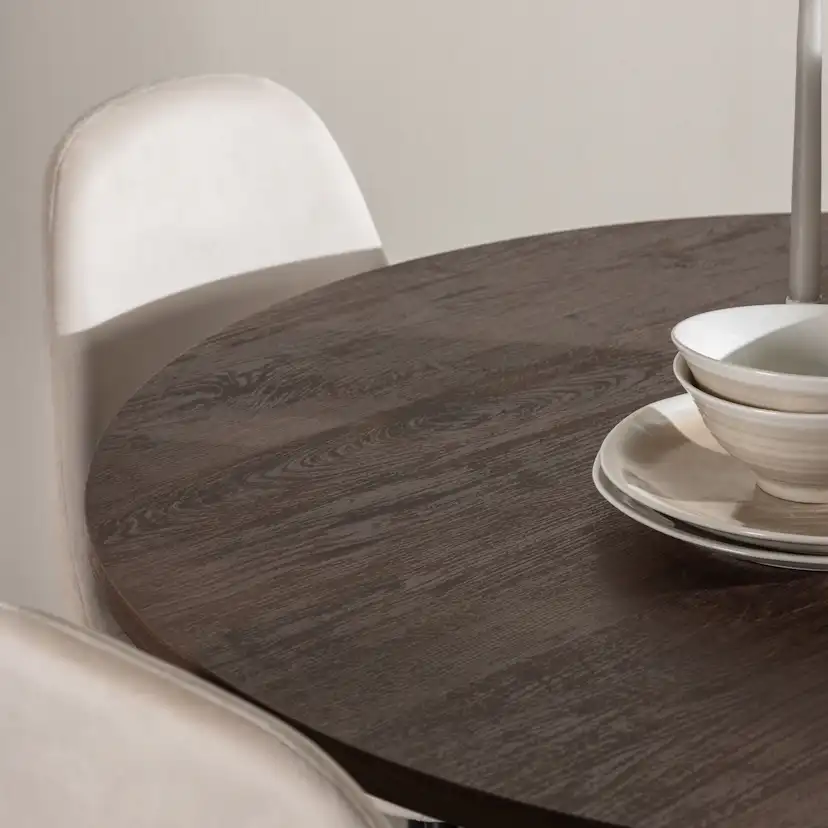 Matgrupp Venture Home Bootcut Ø110 med 4 st Polar Stolar Sammet