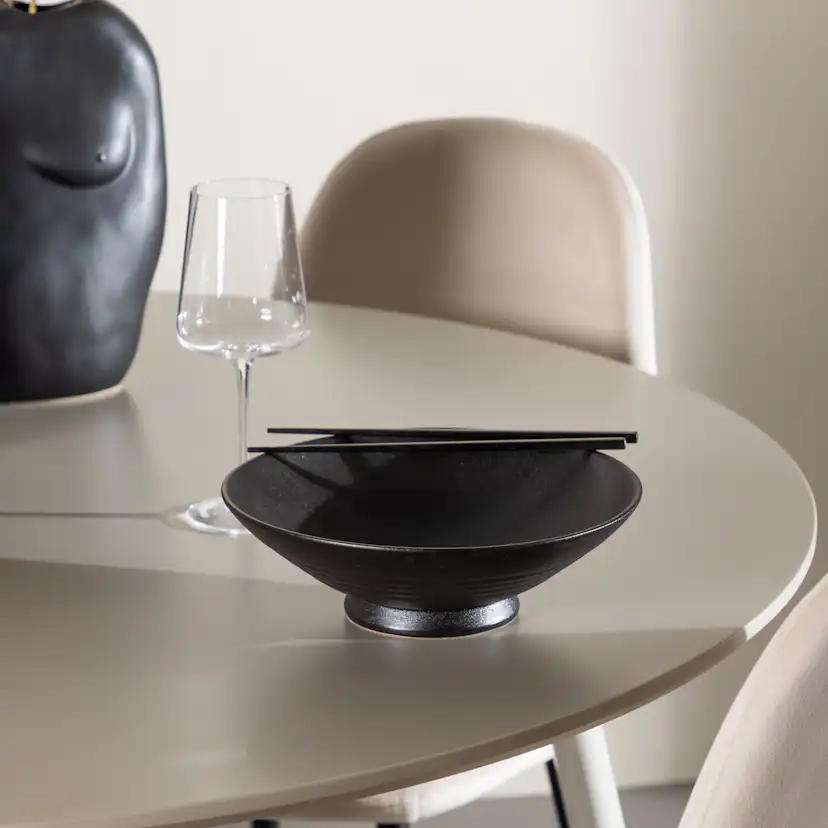 Matgrupp Venture Home Plaza Ø120 med 4 st Polar Stolar Sammet