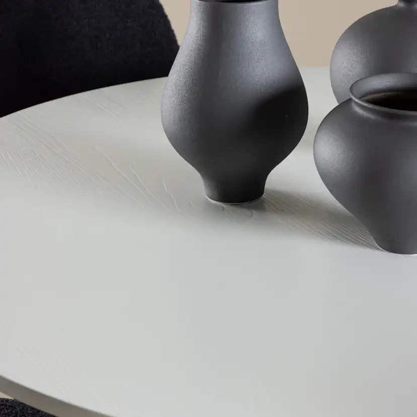 Matgrupp Venture Home Härön Ø110 med 4 st Polar Stolar Teddy