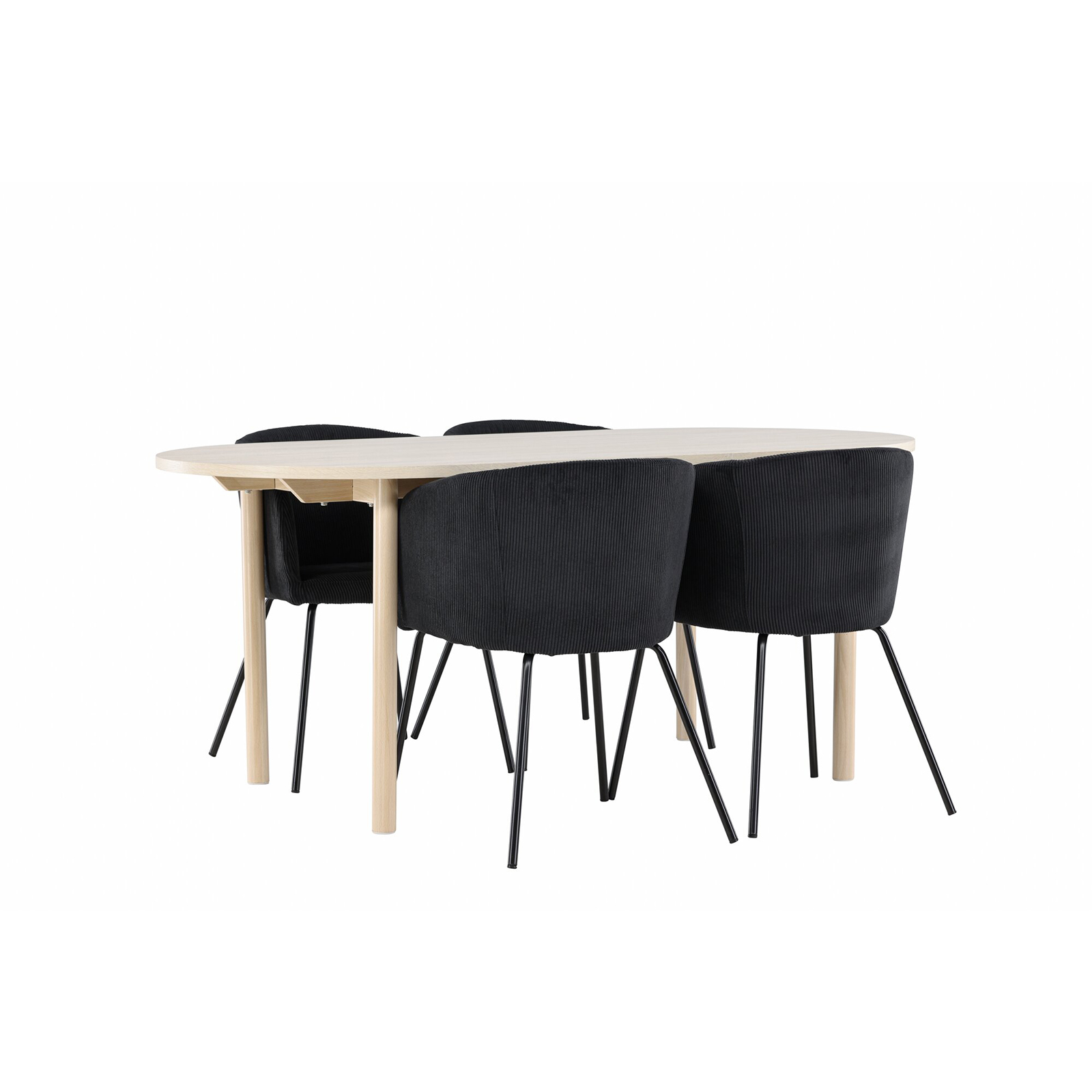 Matgrupp Venture Home Andy 180 med 4 st Berit Stolar