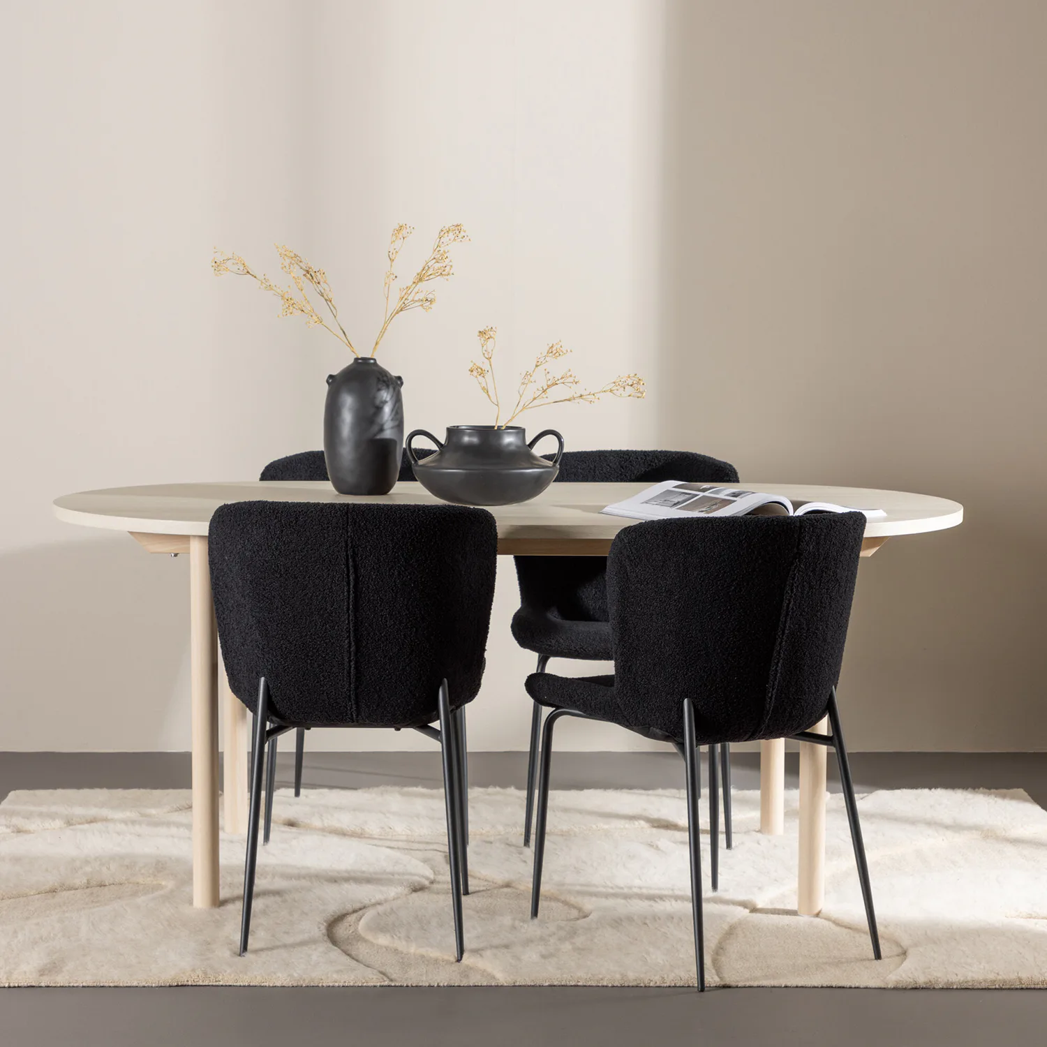 Matgrupp Venture Home Andy 180 med 4 st Modesto Stolar