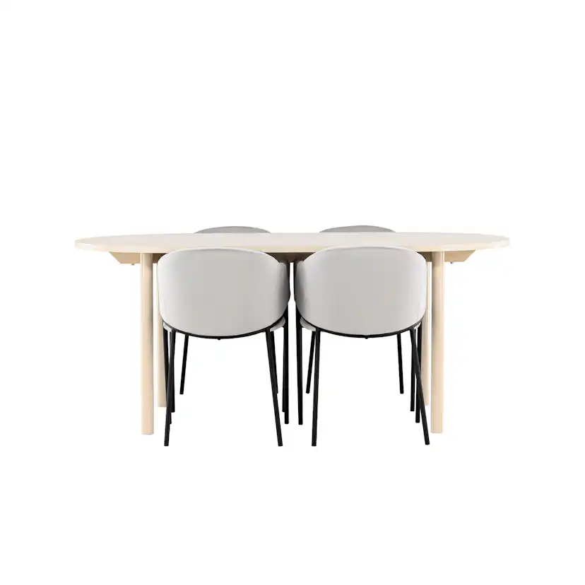 Matgrupp Venture Home Andy 180 med 4 st Evelina Stolar