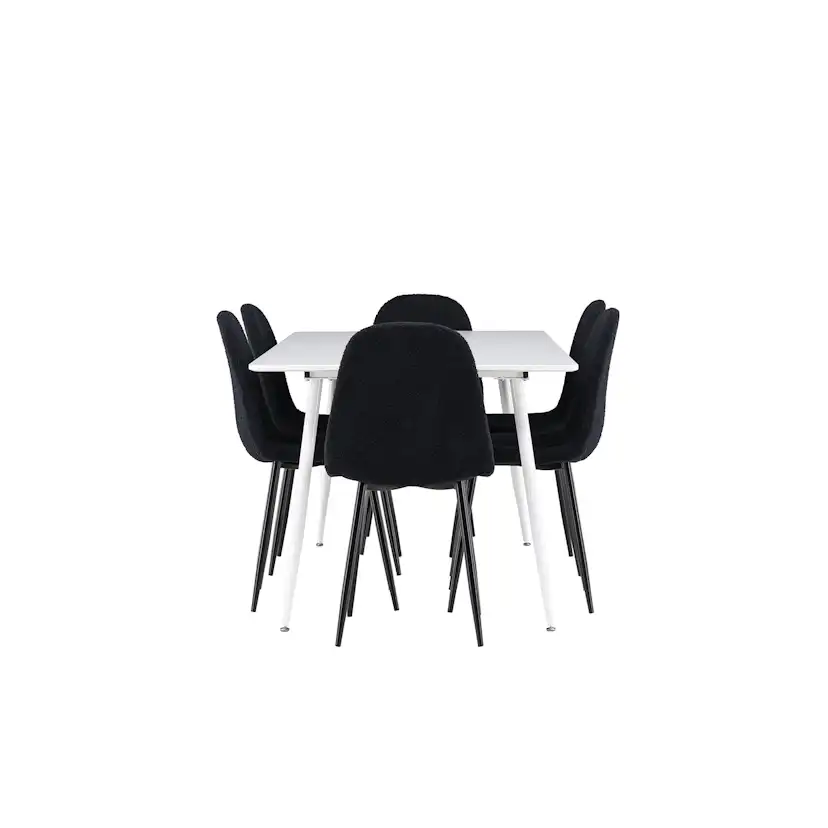 Matgrupp Venture Home Silar 180 med 6 st Polar Stolar Teddy