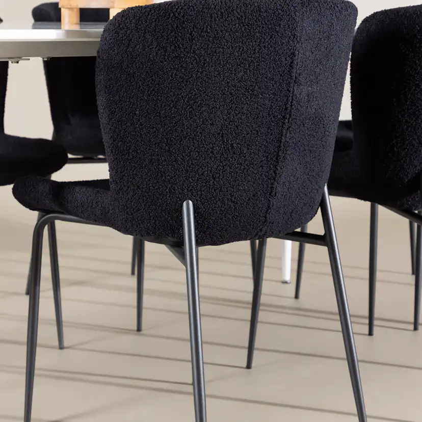 Matgrupp Venture Home Silar 180 med 6 st Modesto Stolar