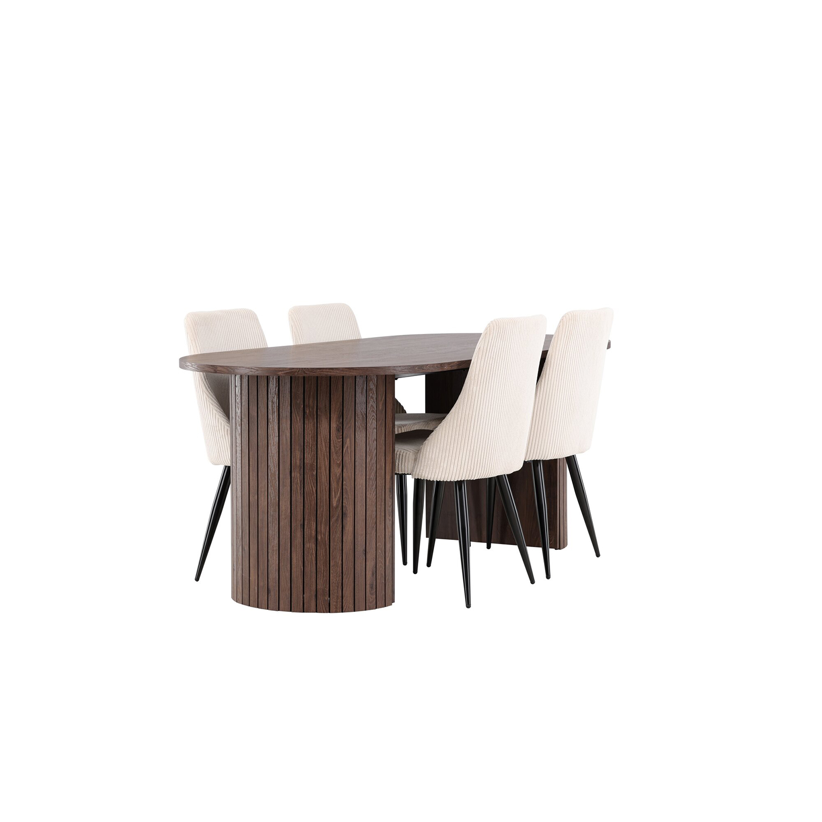 Matgrupp Venture Home Härön 200 med 4 st Leone Stolar