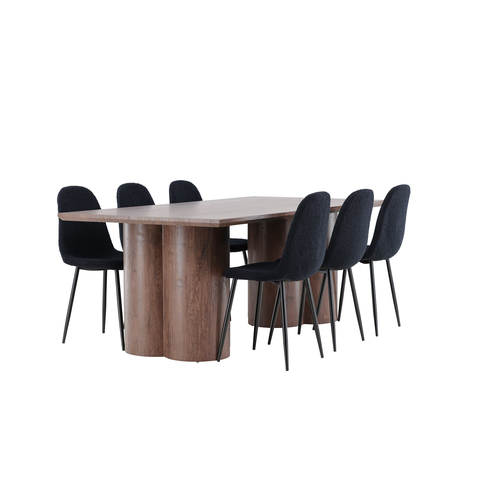 Matgrupp Venture Home Olivia 210 med 6 st Polar Stolar Teddy