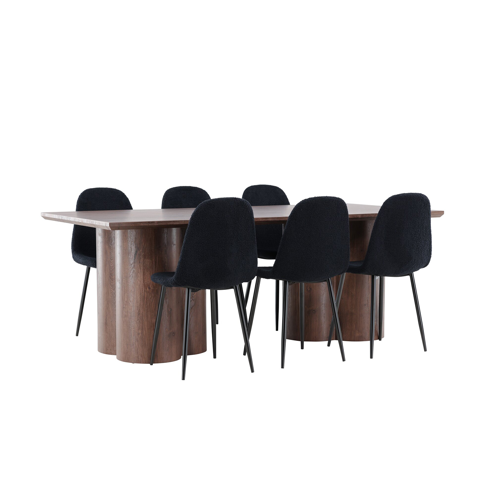 Matgrupp Venture Home Olivia 210 med 6 st Polar Stolar Teddy