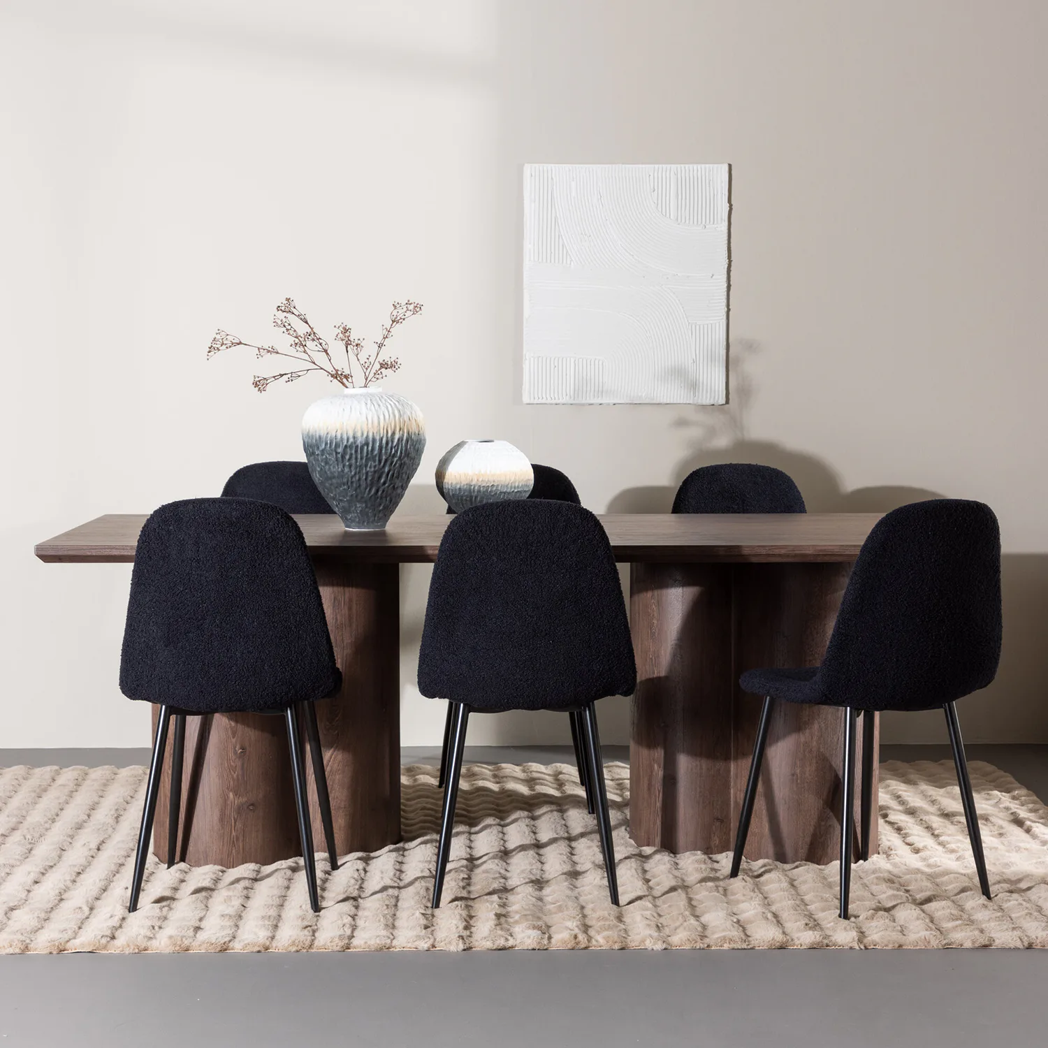 Matgrupp Venture Home Olivia 210 med 6 st Polar Stolar Teddy