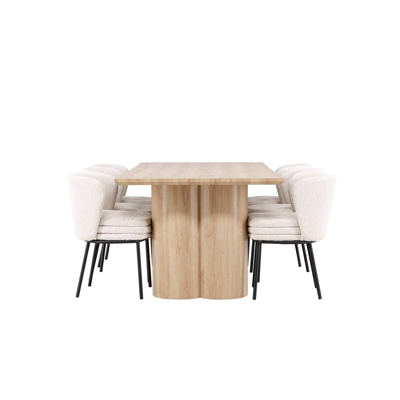 Matgrupp Venture Home Olivia 210 med 6 st Agnes Stolar