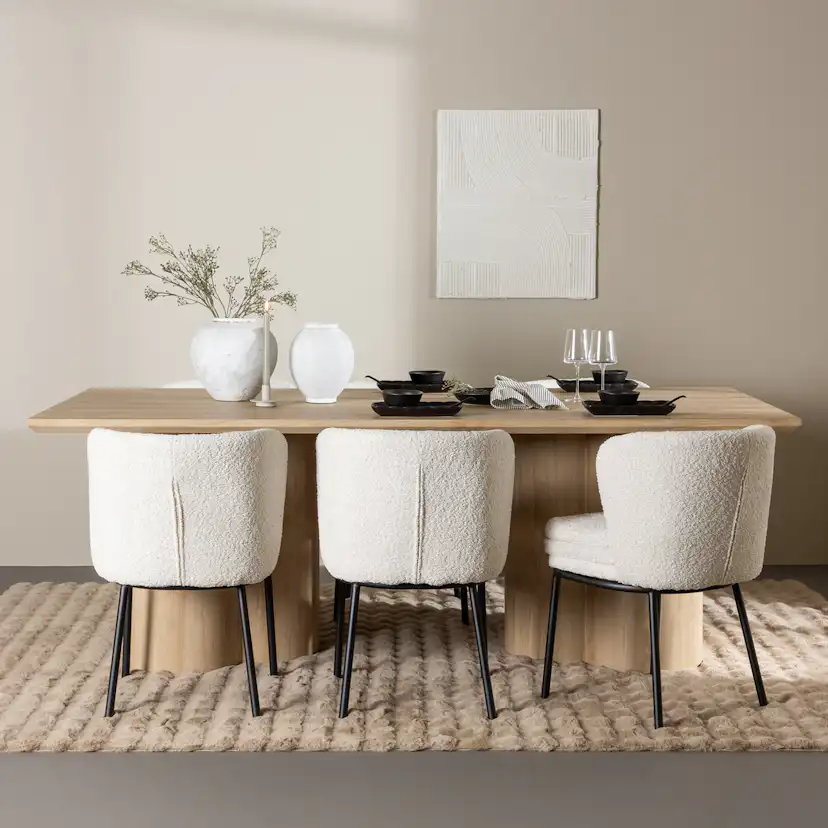 Matgrupp Venture Home Olivia 210 med 6 st Agnes Stolar