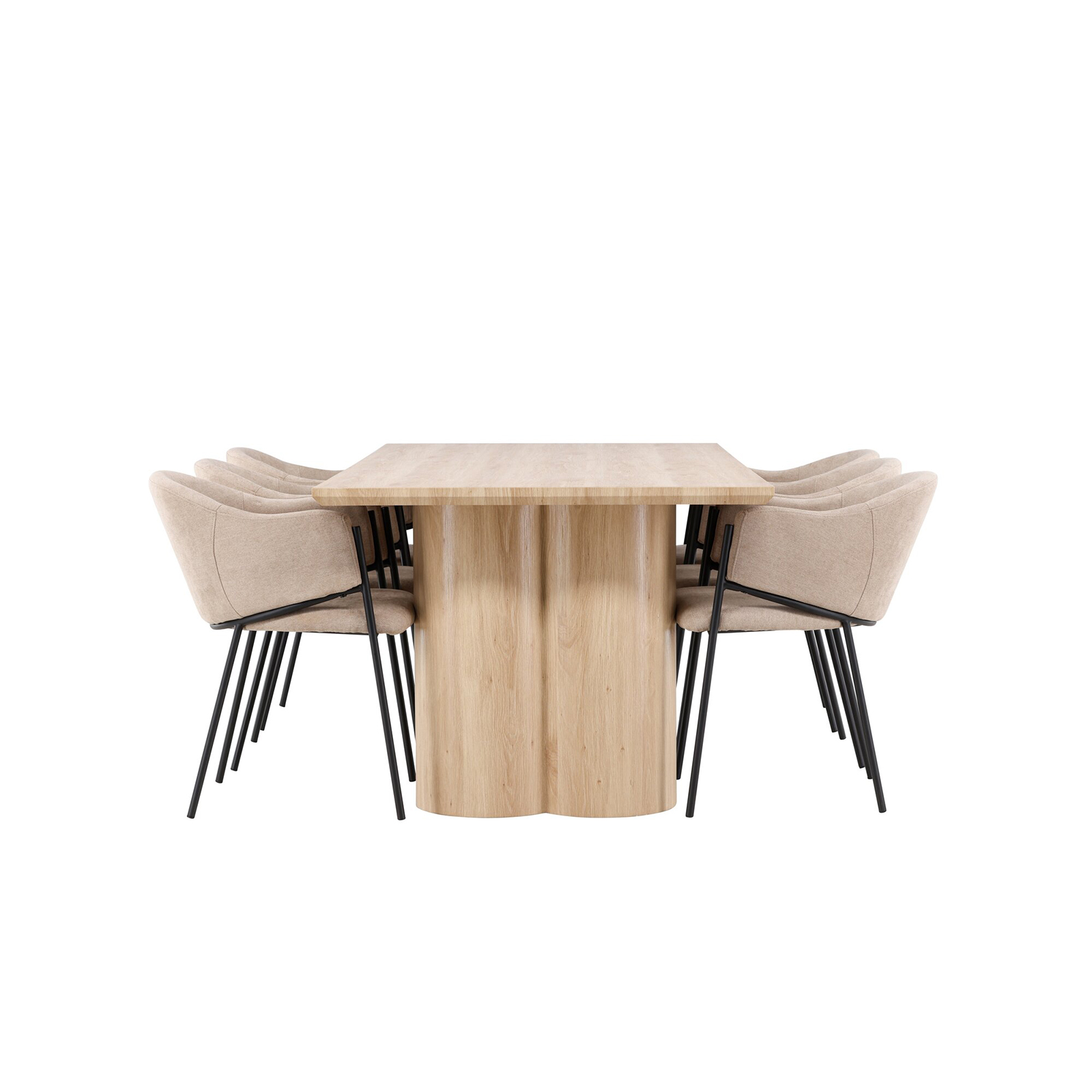 Matgrupp Venture Home Olivia 210 med 6 st Evelina Stolar