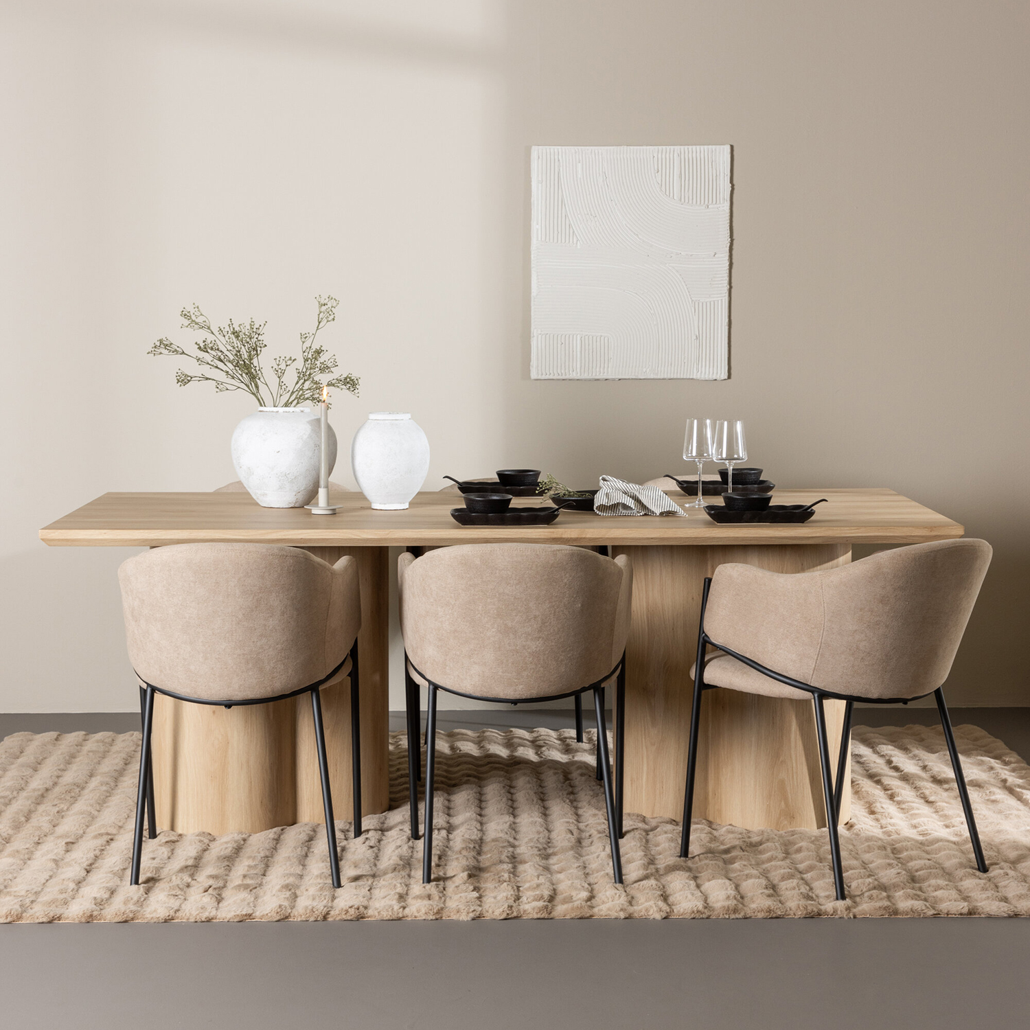 Matgrupp Venture Home Olivia 210 med 6 st Evelina Stolar