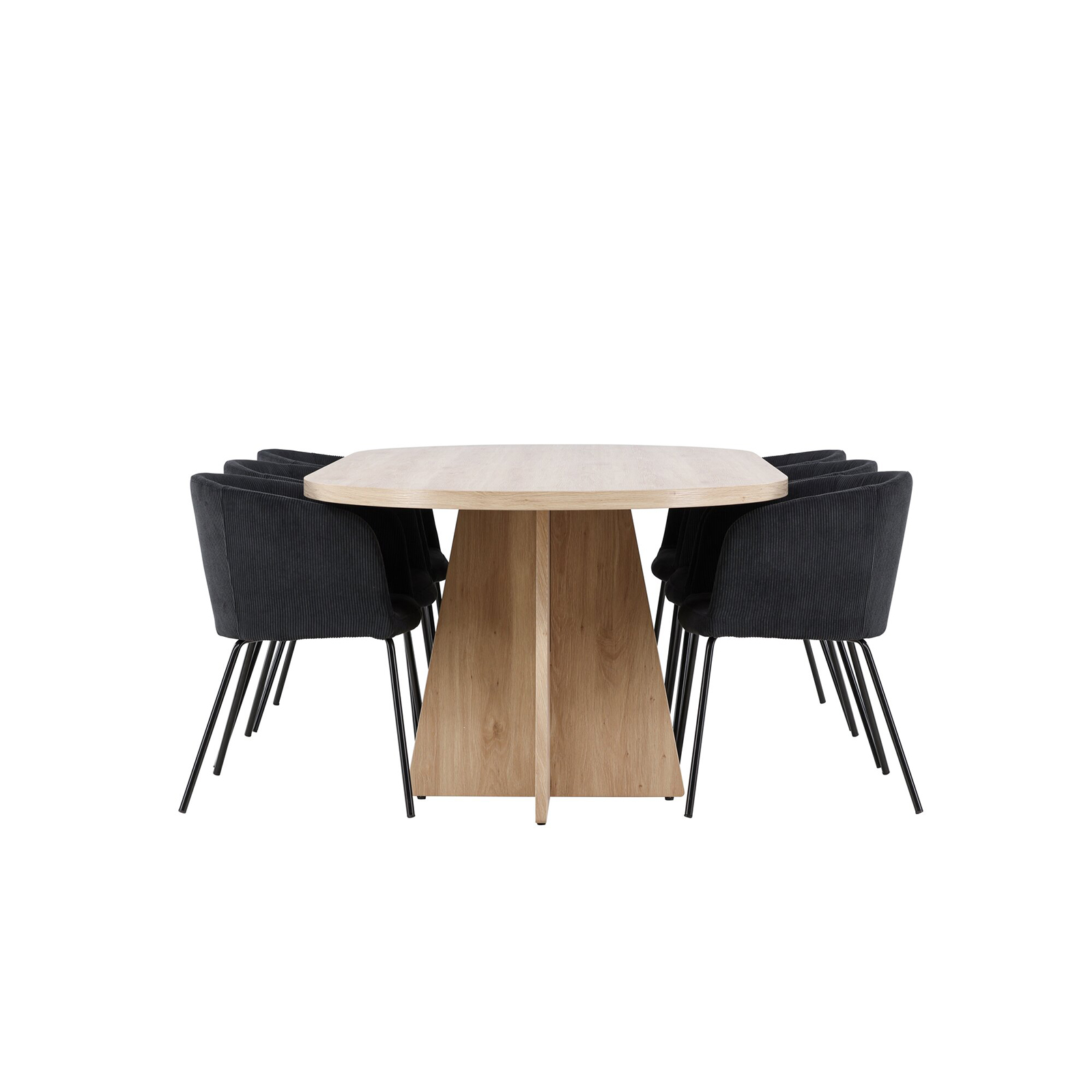 Matgrupp Venture Home Bootcut 230 med 6 st Berit Stolar