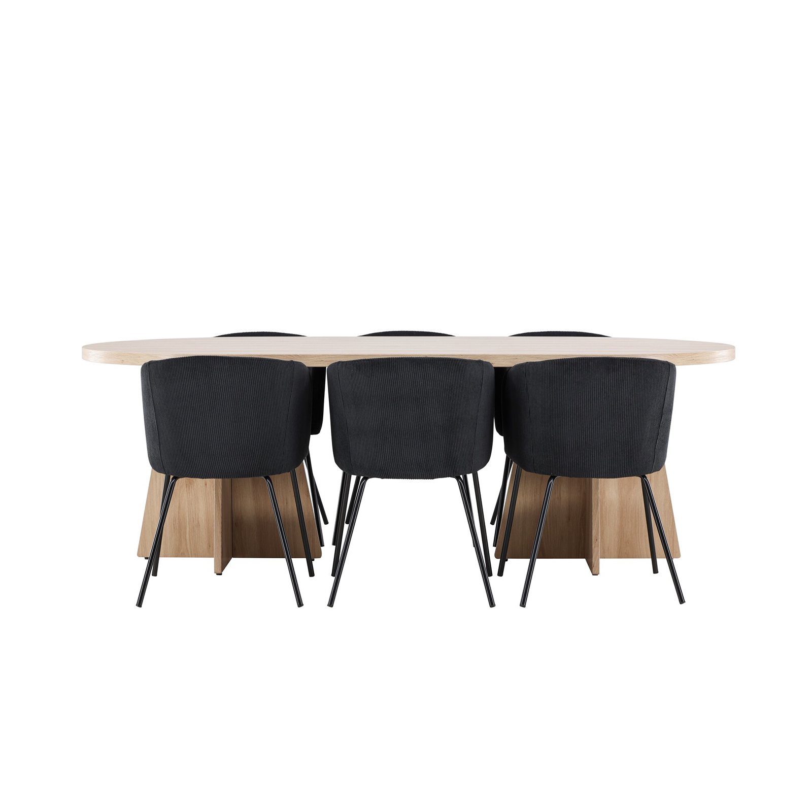 Matgrupp Venture Home Bootcut 230 med 6 st Berit Stolar