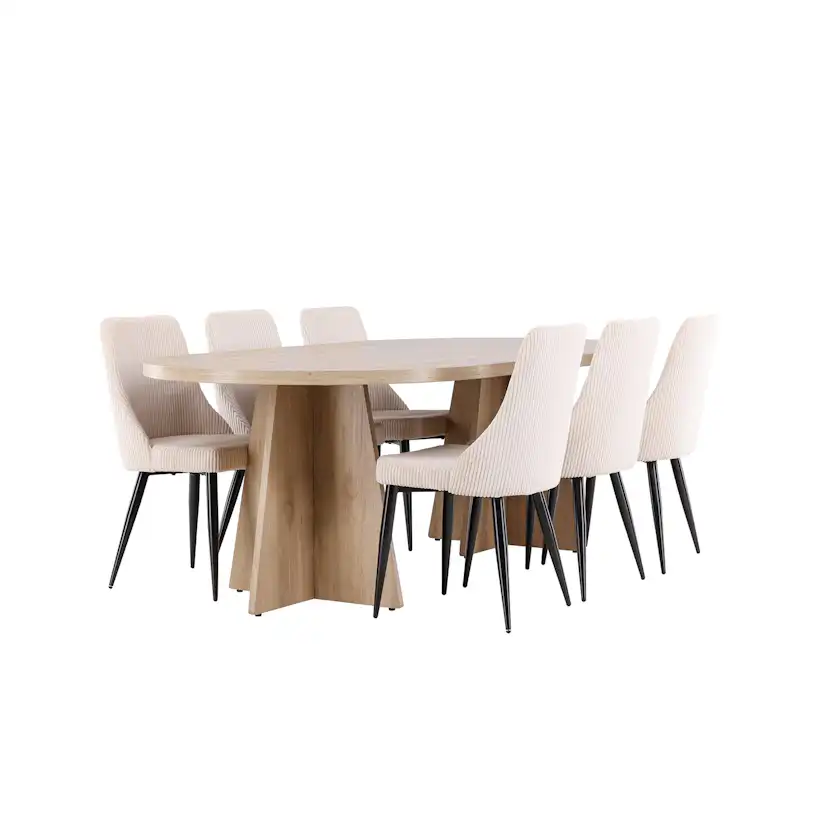 Matgrupp Venture Home Bootcut 230 med 6 st Leone Stolar