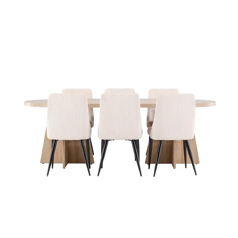 Matgrupp Venture Home Bootcut 230 med 6 st Leone Stolar