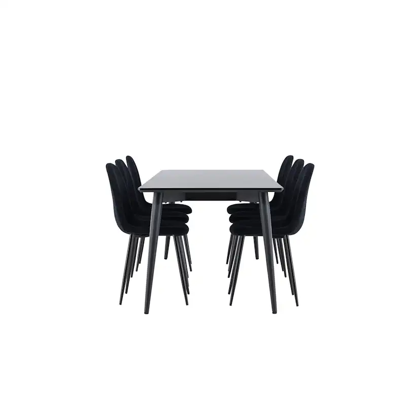 Matgrupp Venture Home Ellis 230 med 6 st Polar Stolar Teddy