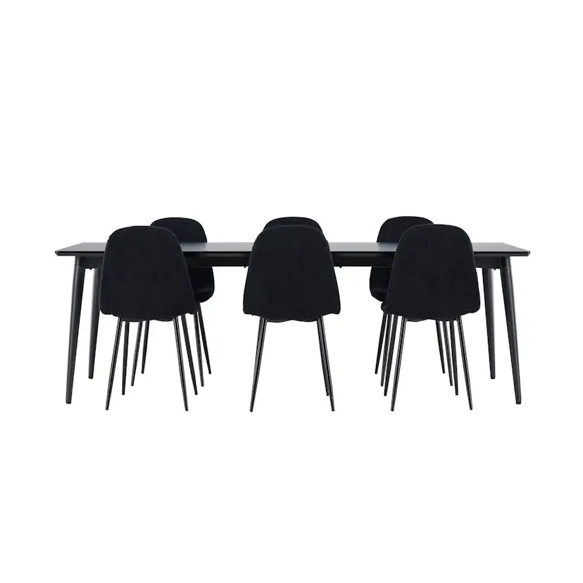 Matgrupp Venture Home Ellis 230 med 6 st Polar Stolar Teddy