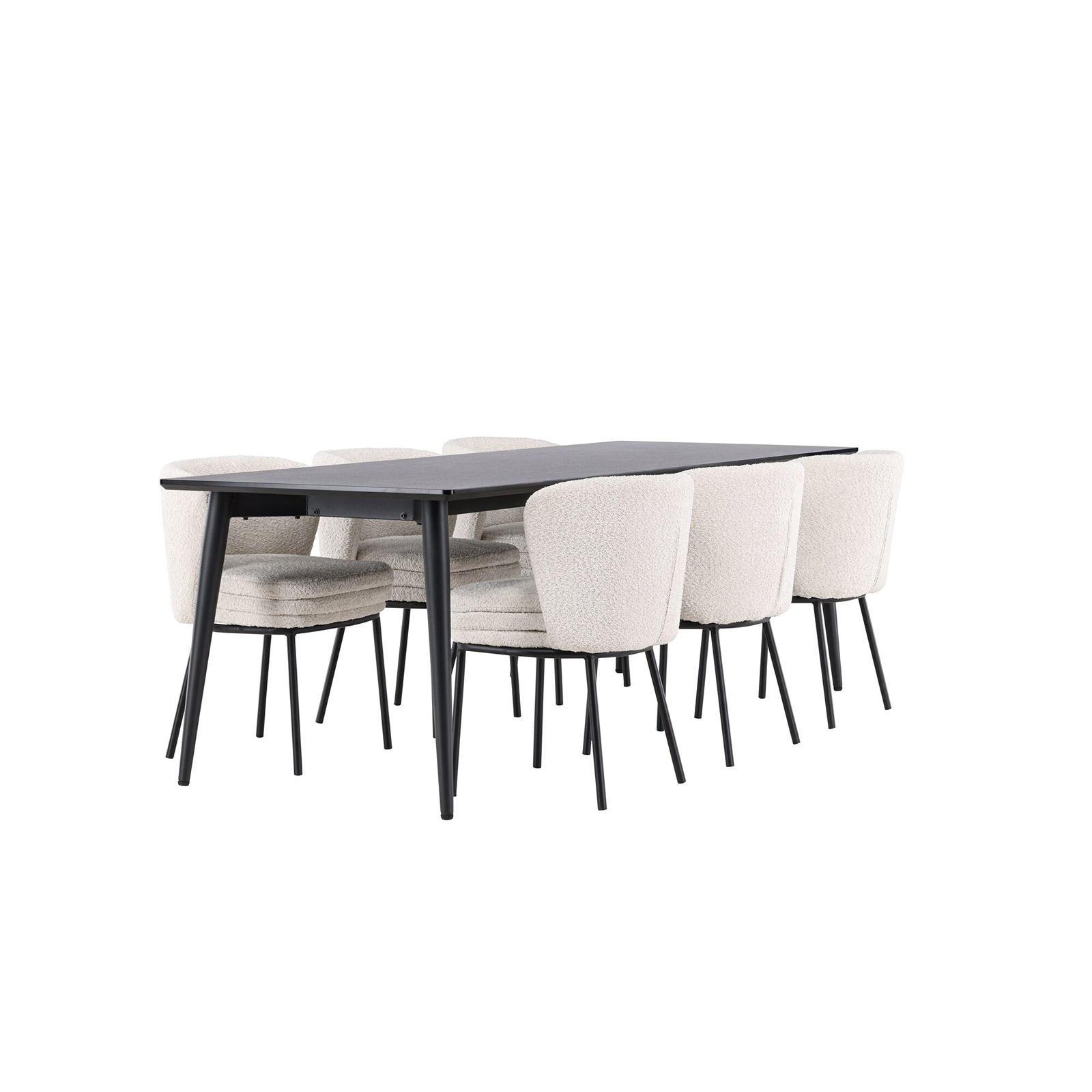 Matgrupp Venture Home Ellis 230 med 6 st Agnes Stolar