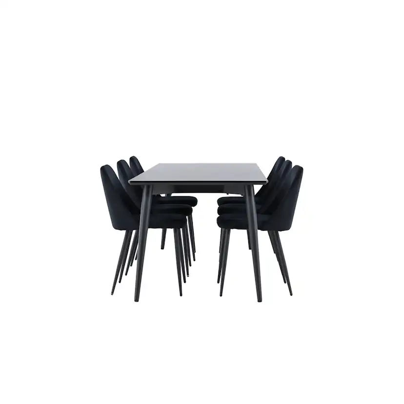 Matgrupp Venture Home Ellis 230 med 6 st Night Stolar