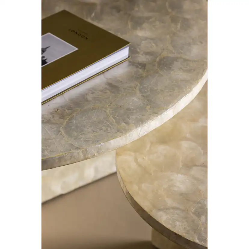 Soffbord Vind Smögen Ø70 cm & Ø40 cm