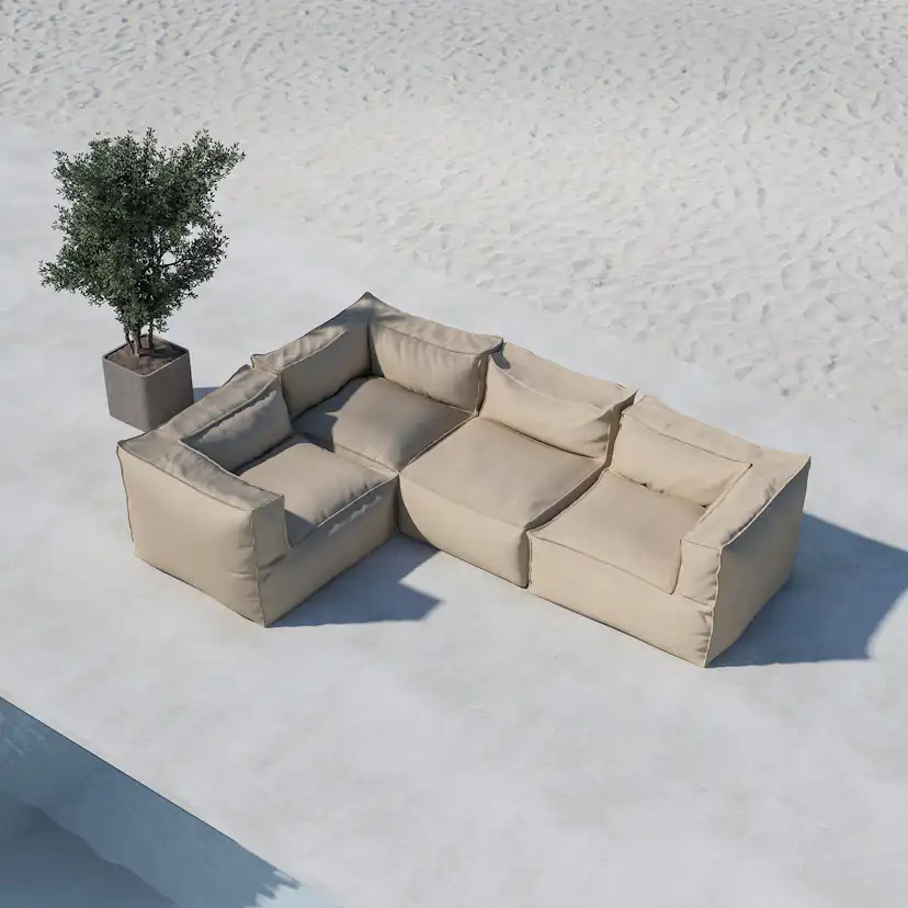 Loungesoffa Venture Home Rambo Hörnsoffa Utomhus