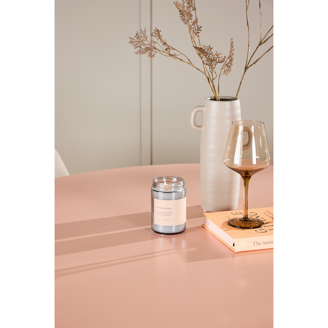 Matgrupp Venture Home Lanzo Ø120 cm med 4st Night Matstolar