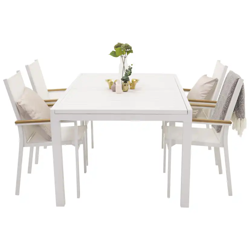 Matgrupp Venture Home Madrid 160/240 med 4 Tilly Stolar