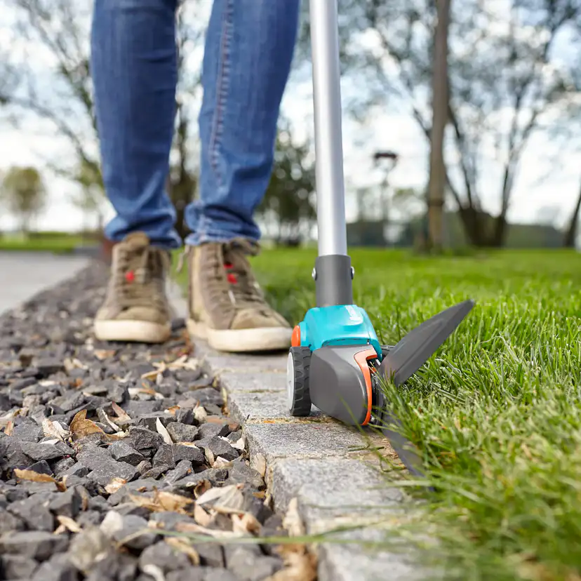 Grässax Gardena Comfort Långskaftad Vridbar