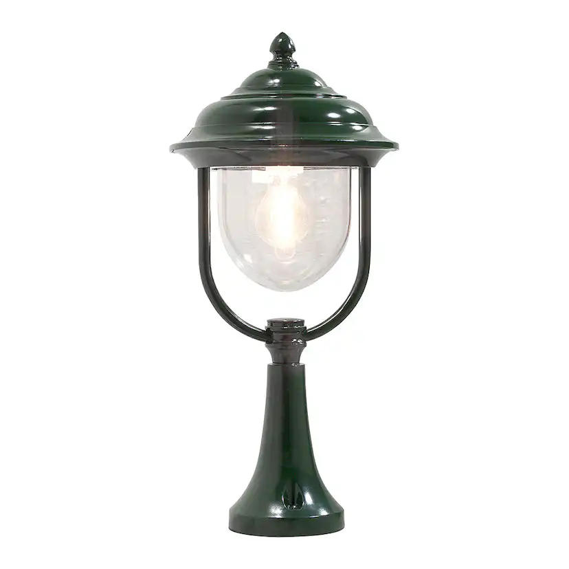 Grindstolpslykta Gnosjö Konstsmide Parma E27 med Stolpe