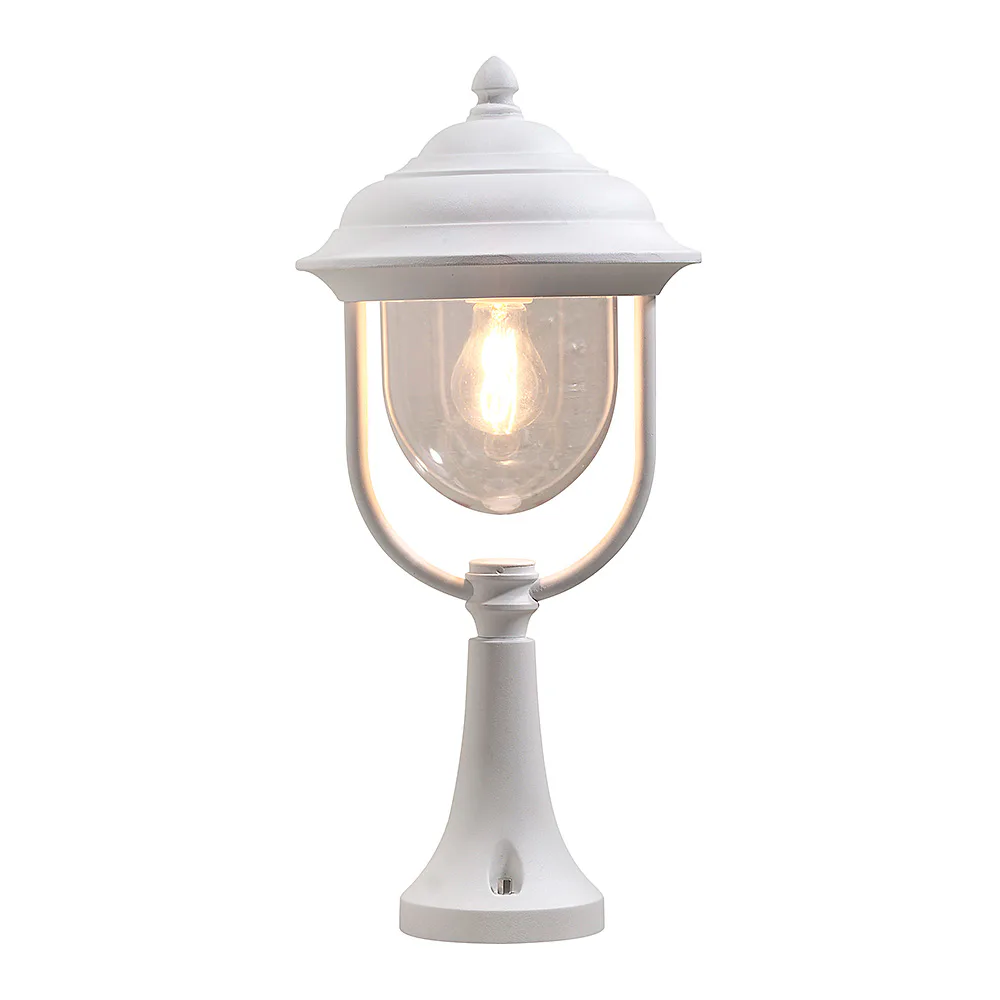 Grindstolpslykta Gnosjö Konstsmide Parma E27 med Stolpe