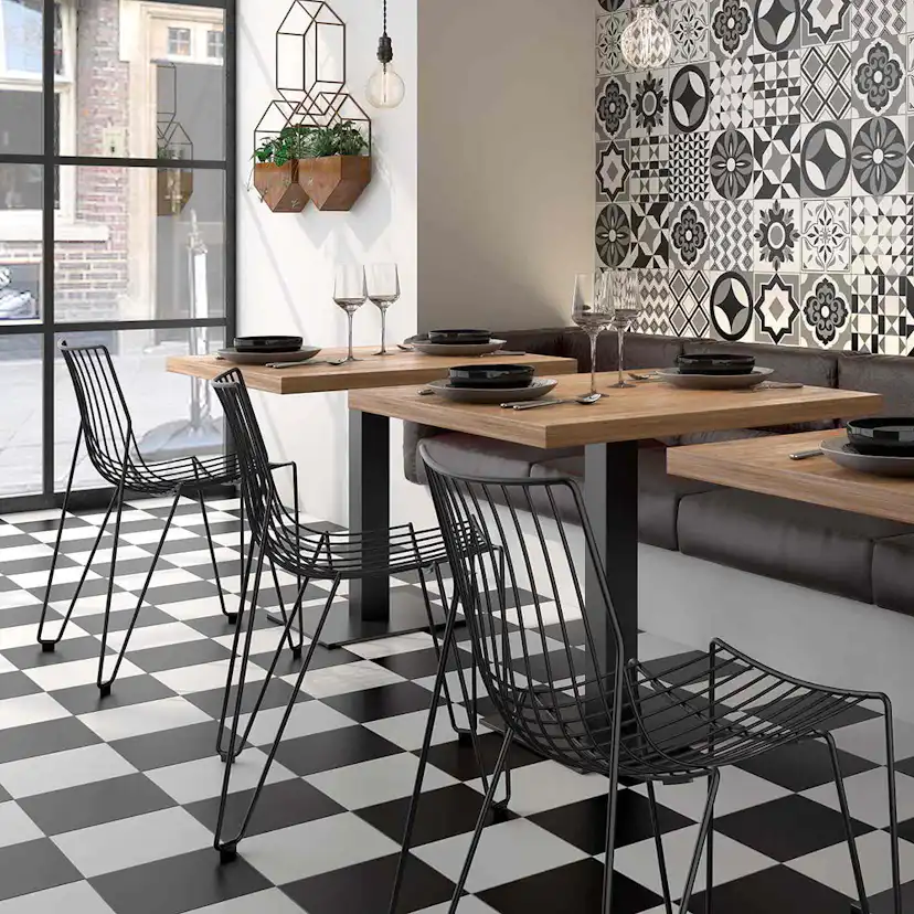 Klinker Tenfors Mugat Vit Matt 22x22 cm