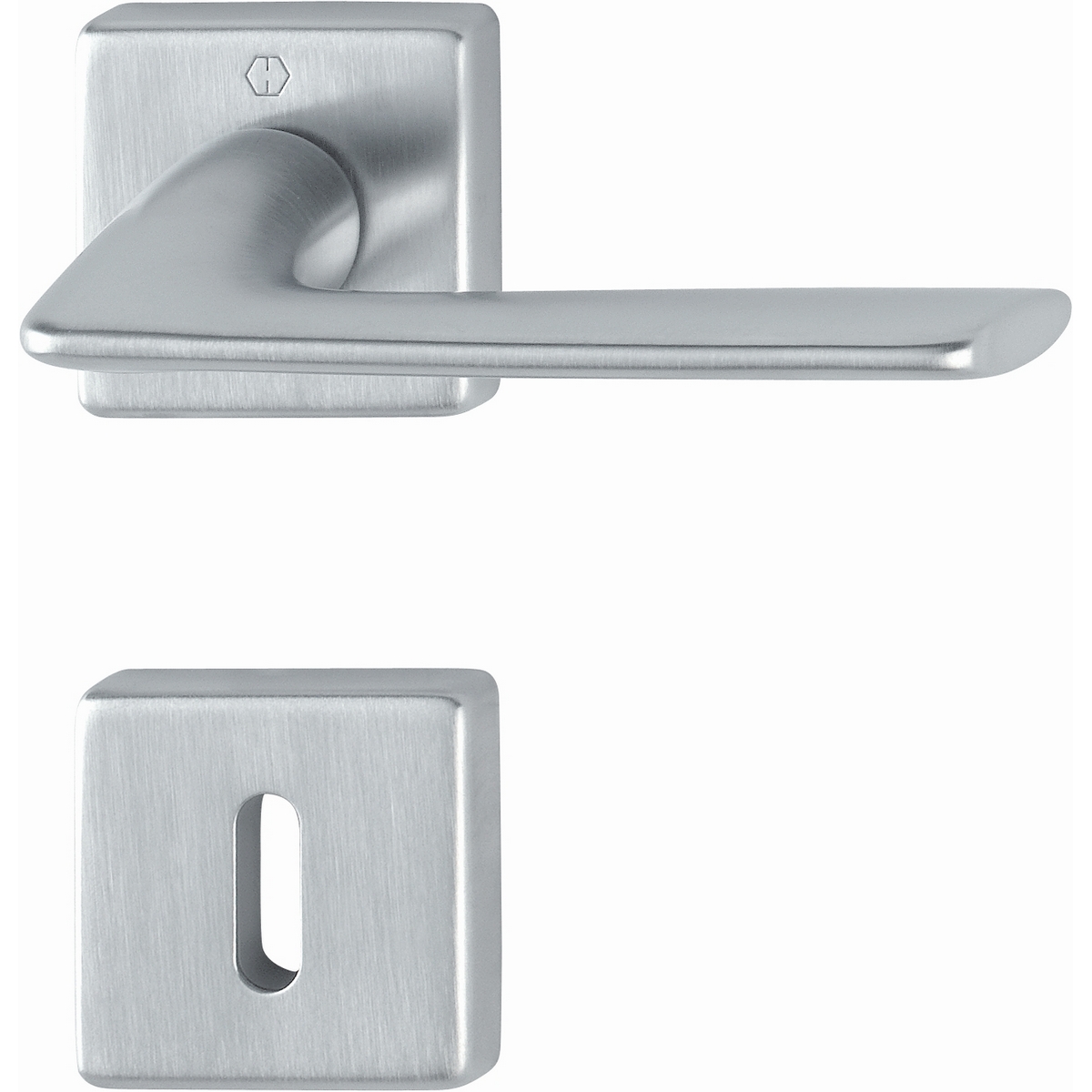 Innerdörrhandtag HOPPE Houston M1623 37-42 Nyckelskylt